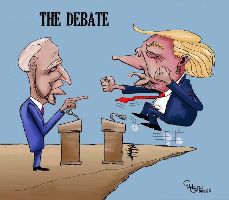 THE DEBATE Cartoon Movement